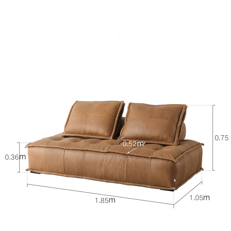 Asiades Leather Modular Sofa – LaFloria Home Décor